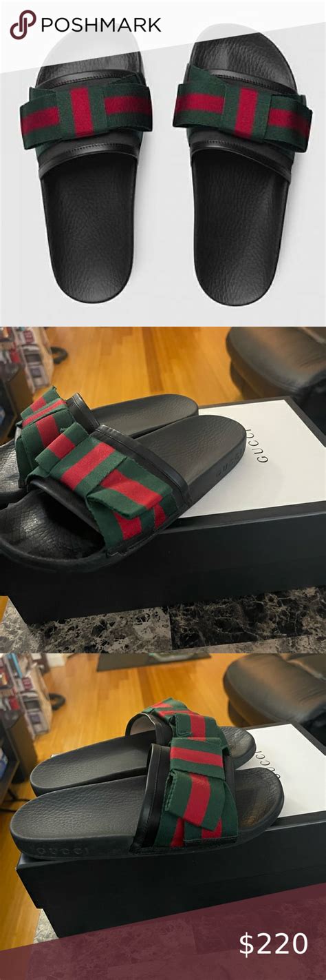 gucci slides with bows